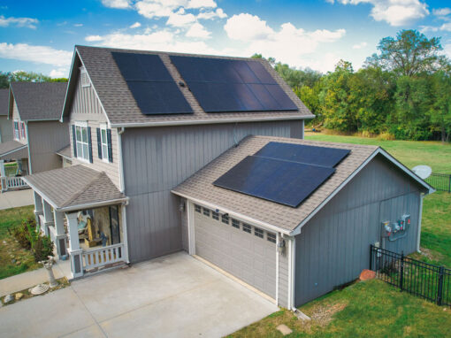 8 kW Residential REC Solar Installation in Lawrence, Kansas